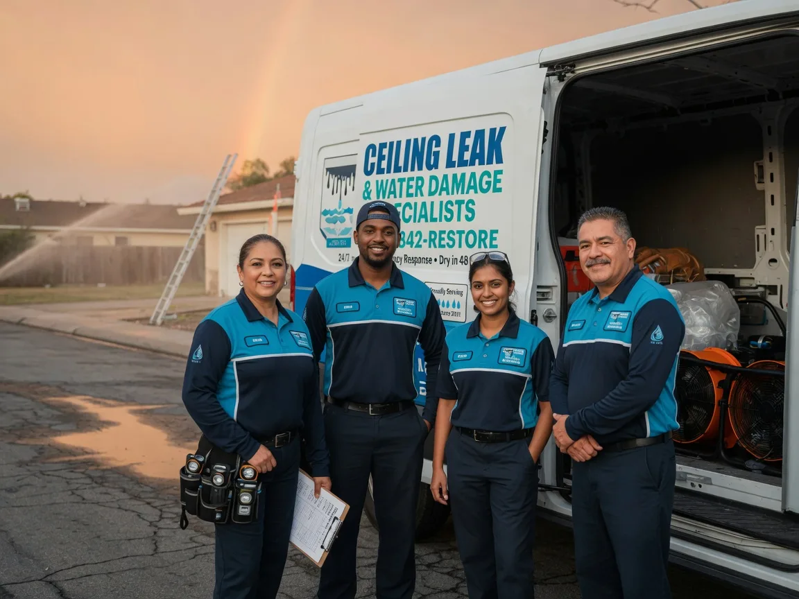 Ceiling Leak Cleanup company in Colmesneil, TX