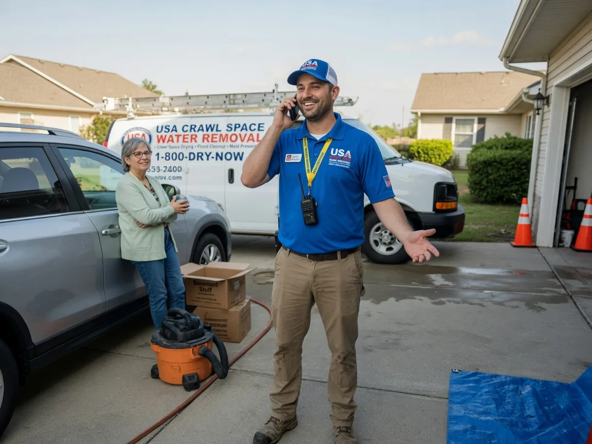 Crawl Space Water Removal Colmesneil, TX FAQs